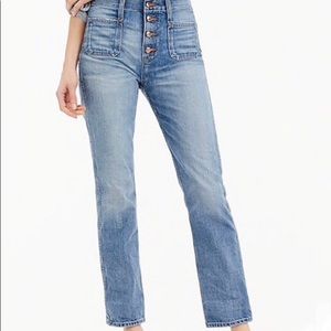 J Crew Point Sur Cropped Patch Pocket Size 32